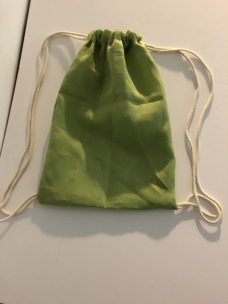 Drawstring Backpack Made by Me